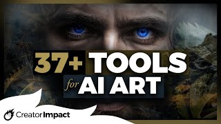 37 of the BEST Tools for AI Art or Midjourney in 2025!