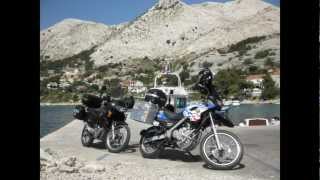 preview picture of video 'Mototrrad Tour Kroatien Juli 2012 ( Krk Cres )'