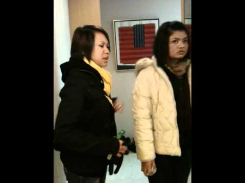 TIME TO IRRITATE AHJUMMA!!! and they jus ignore me!! omg!!!