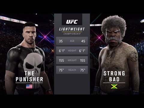 Punisher vs. Strong Bad (EA Sports UFC 2) - Crazy UFC 👊🤪