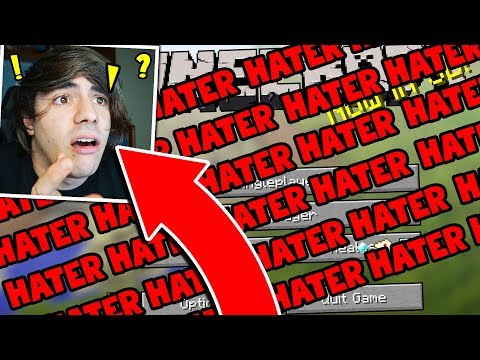 HO INCONTRATO 100 HATER  SU MINECRAFT! ):