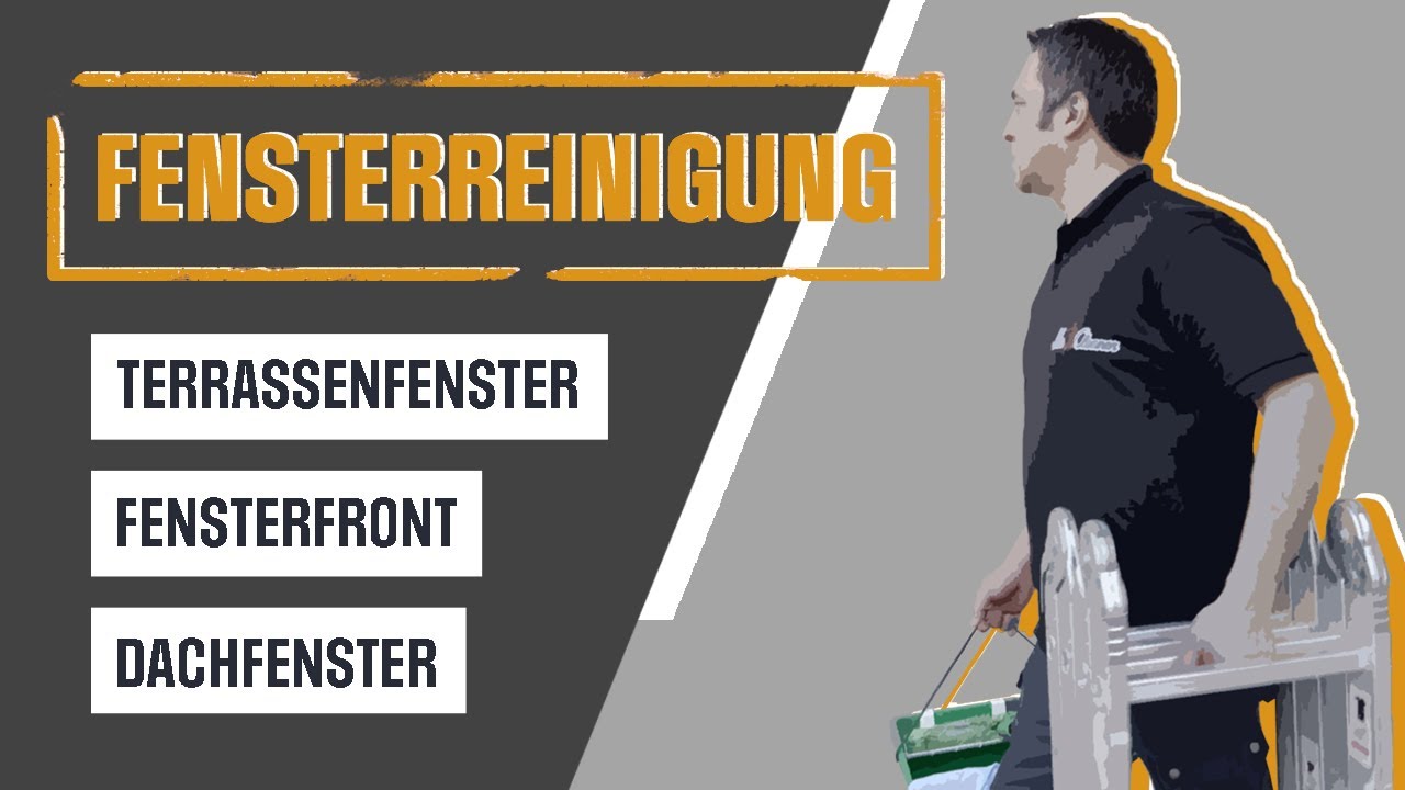 Fensterreinigung von Scheiben und Rahmen – Entfernung von Schmutz und Dreck