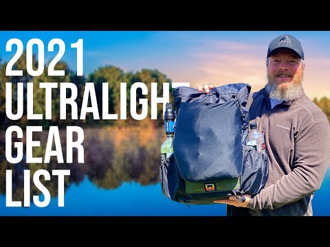 Ultralight Backpacking Gear List - 2021 9.5 lbs / 4.3 kg