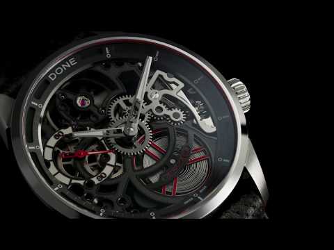 MECHANICA B02 TITANIUM SKELETON WATCH