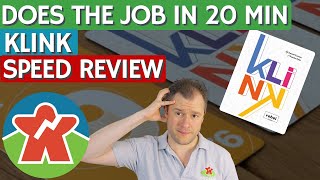Klink - Board Game Review - Does The Job For 20 Minutes