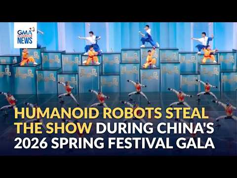 Humanoid robots steal the show during China's 2026 Spring Festival Gala | GMA Integrated News
