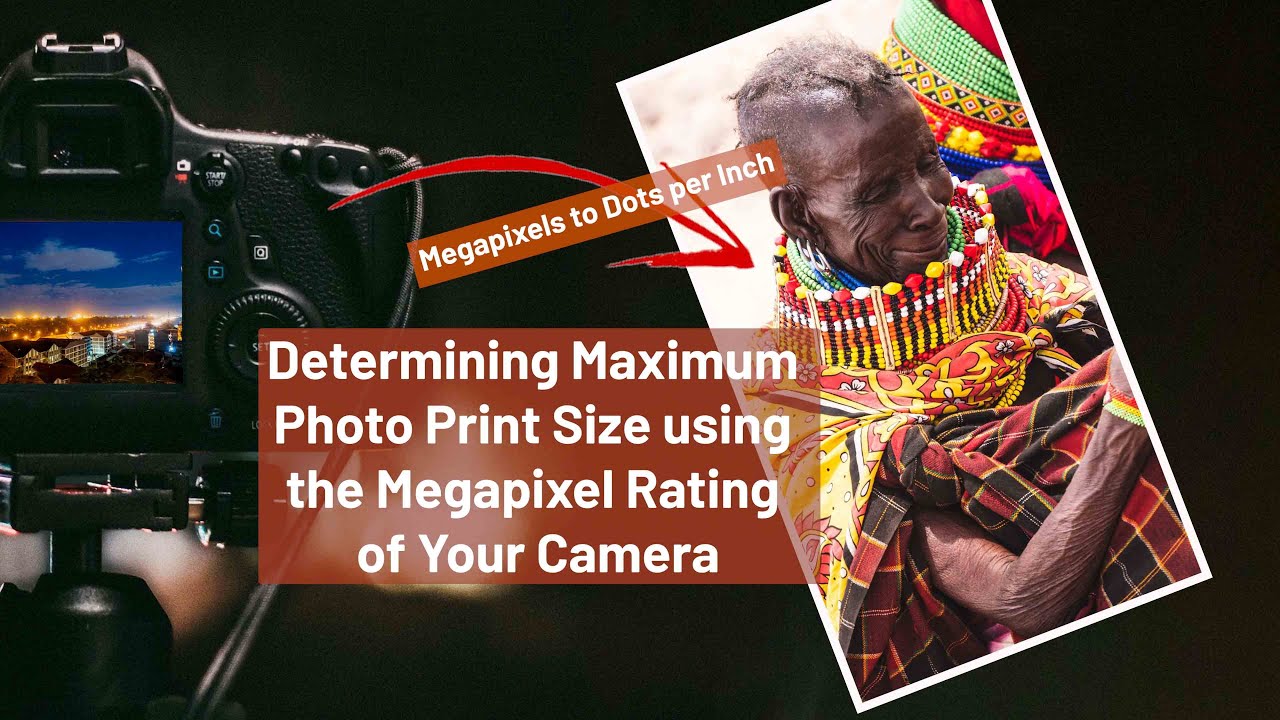 From digital image to print - how to calculate the maximum image size printable without quality loss
