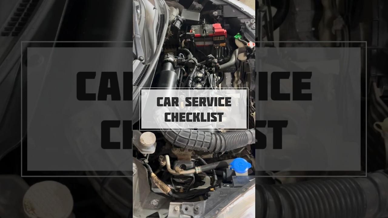 Car service checklist | #car #automobile #tips #trending #subscribe #like #follow #tricks #grow