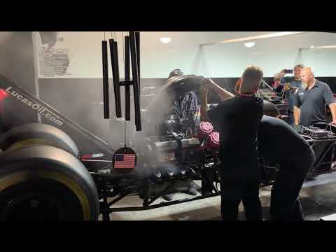 Dom Lagana top fuel dragster throttle whack