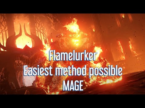 Flamelurker Easiest method possible Demon's Souls (Mage). Early game.