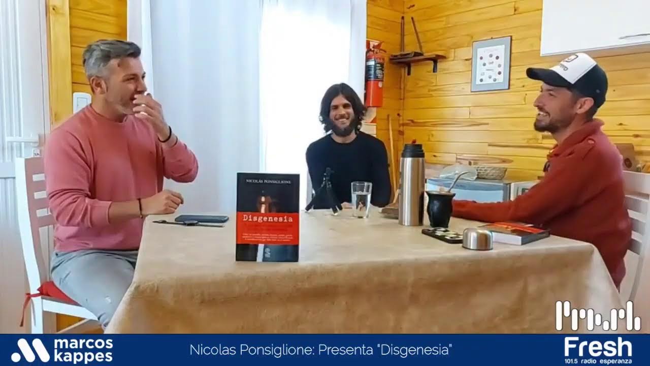 RE TRANSMISIÓN Micro literario DISGENESIA con su autor!!!