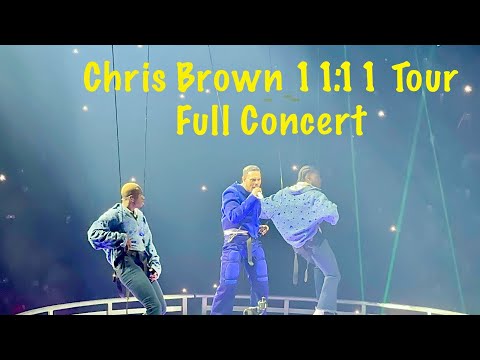 Chris Brown 11:11 Tour Live In Denver @ The Ball Arena Full Set