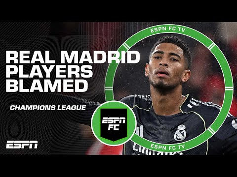 ‘AN ABSOLUTE DISGRACE!’ 😡 Real Madrid players SLAMMED for comments after Benfica defeat | ESPN FC