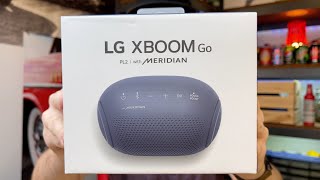 LG XBOOM Go PL2 Bluetooth Lautsprecher Unboxing und Sound Test Deutsch