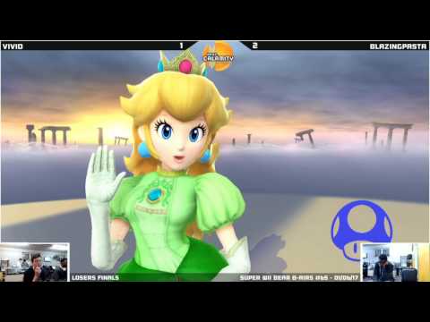 WBB #65 | BlazingPasta (Peach) vs Vivid (Corrin) - Losers Finals - Smash 4 Singles