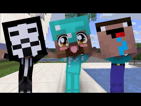 MONSTER SCHOOL : CHICKEN WING MEME NOOB, PRO, HACKER -MINECRAFT ANIMATION