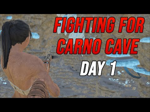 FIGHTING For A Contested Base Spot Day One - Ark MTS Chapter 2 S2 Ep. 1