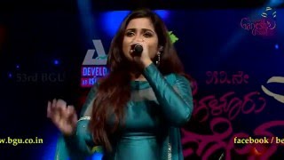 &quot;Manwa Laage&quot; song by Shreya Ghoshal @ 53rd Bengaluru Ganesh Utsava