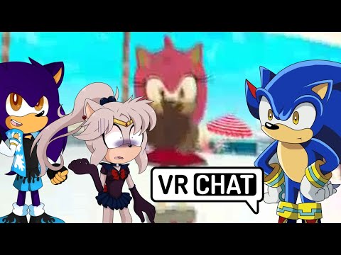 VERY BAD TIMING...Sailor Peace, Chris, & Alex Meet Crazy/Mashed Amy - VRChat