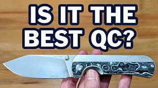 It really is that good! - Quiet Carry Nine - Small Details Overview - Titanium Frame Lock Knife