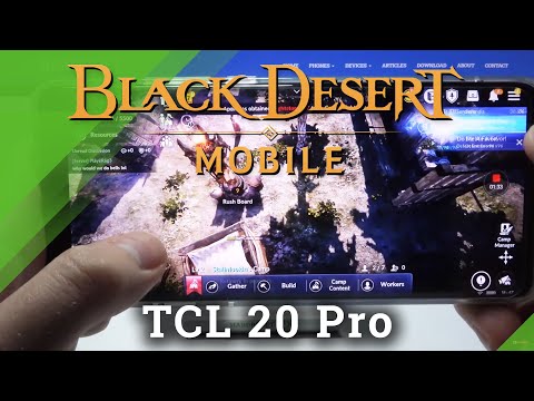 Black Desert Performance Test on TCL 20 Pro - Gameplay