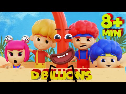 Magic Box (Funny Dance Challenge) + MORE D Billions Kids Songs