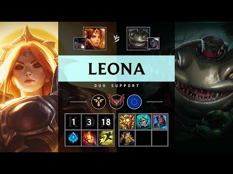 Leona Support vs Tahm Kench - EUW Grandmaster Patch 25.12