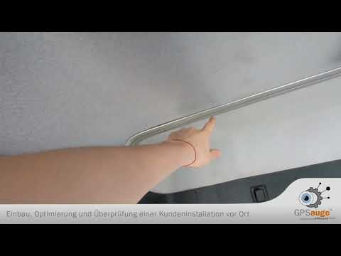 Telematik in einem Winterdienstfahrzeug MAN TGA - dokumentierter Einbau