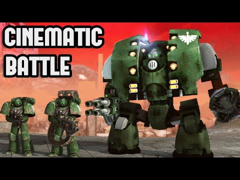 Dark Angels vs Legion of Khorne! - Ultimate Mod Warhammer 40K | Men of War: Assault Squad 2