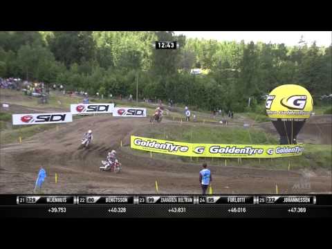 EMX250 FULL RACE - Round of Sweden 2013 - Motocross