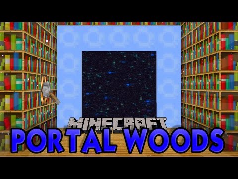 Unbelievable NEW Minecraft Dimension - Portal Woods #1
