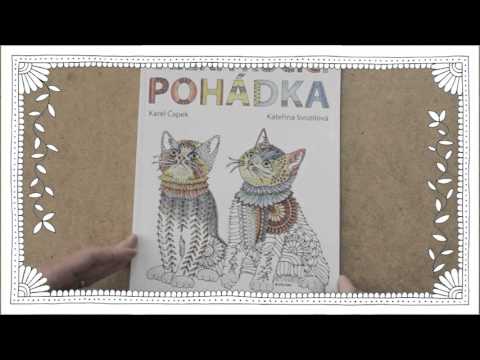 KOČIČÍ OMALOVÁNKY PRO DOSPĚLÉ Pastelkami proti stresu