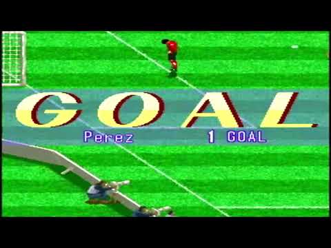 Easy Goal Trick - International Superstar Soccer Deluxe - SNES (Activate Subtitles)