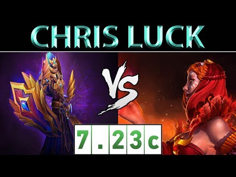 Chris Luck [Silencer] vs [Lina] ► NA Ranked ► Dota 2 7.23c