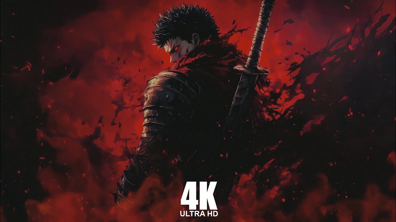 1 Hour Loop Dark Swordsman Berserker 4K Resolution Your Live Wallpaper For PC #livewallpaper