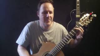 New video of a Bossa Nova piece on Classical Guitar