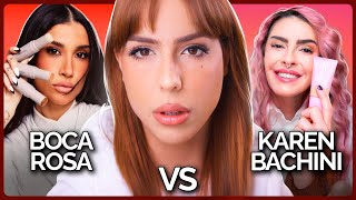 BATALHA DAS BASES... Boca Rosa vs. Karen Bachini! - Adam Mitch