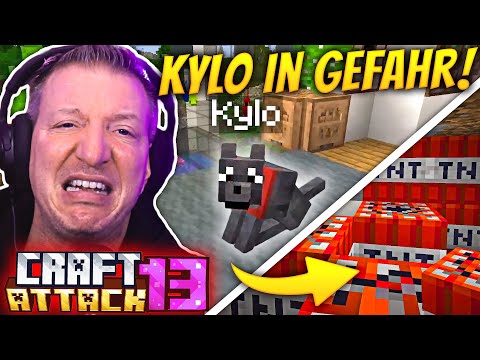 TNT BUNKER🧨 unter MONTES HAUS😱🤣 + NETHER farmen mit SPARK🤩 | SCHRADIN bei CRAFT ATTACK 13 #9