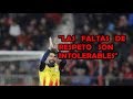 Pique Enfadado Por Los Insultos A España En El Cataluña VS Venezuela