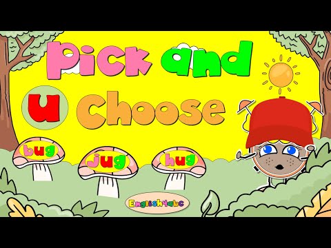 Pick and Choose / CVC / Short Vowel 'u' / Phonics Song!