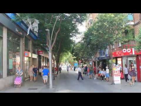 Alcorcon Madrid sus calles - España .  Música : Johannes Linstead