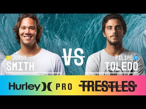 Jordy Smith vs. Filipe Toledo - FINAL - Hurley Pro at Trestles 2017