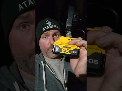 Testing $30 Amazon LED Work light for DeWalt 20v batteries.