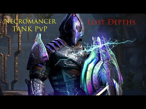 ESO TANK Necromancer PvP Best Ambush !! "Lost Depths"