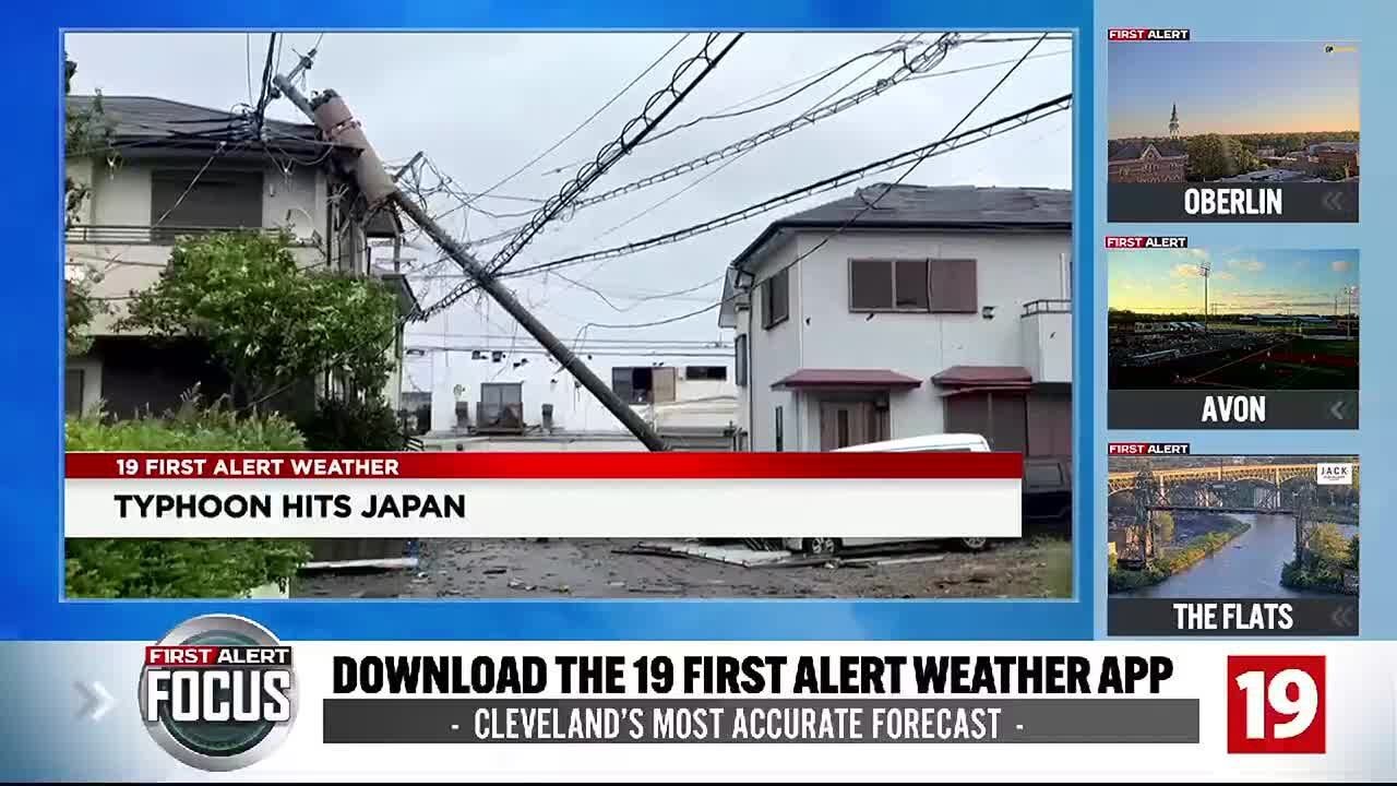 Wild Weather: Japan Typhoon