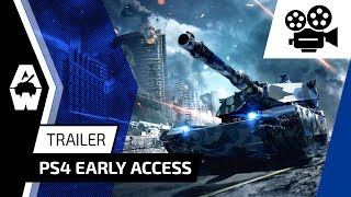 На PS4 стартовал ранний доступ к Armored Warfare