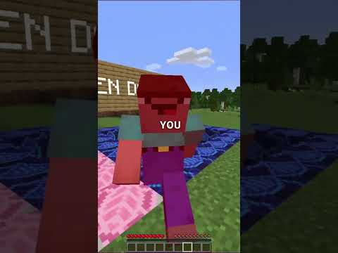 Beesechurger_73 - holes lead to barbie oppenheimer in minecraft 😱 #shorts