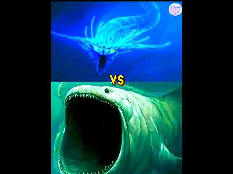 THE BLOOP VS EL GRAN MAJA ! MAUSASAURUS ! WORM ! GIANT MORAY EEL #shorts #viral #monster #music #the