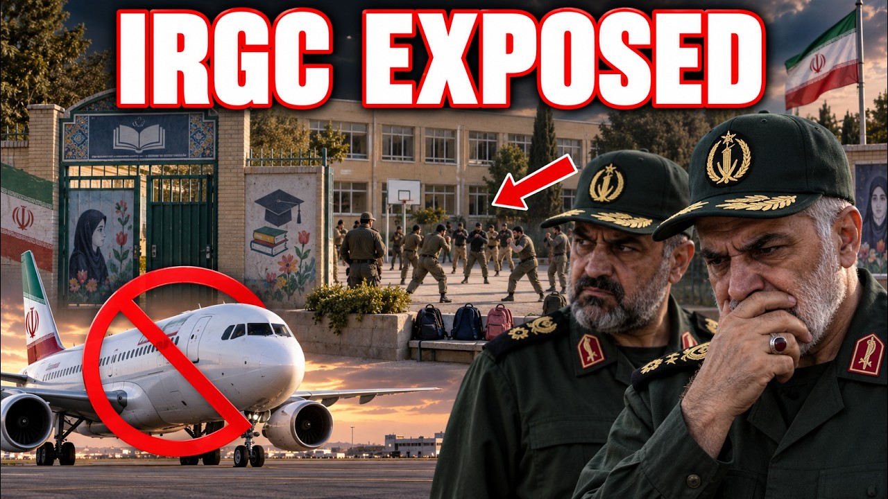 U.S. GROUNDS Iran's Airlines As IRGC Fighters CAUGHT Training At A Girls School