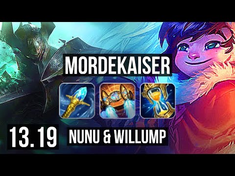 MORDE vs NUNU (JNG) | 6.0M mastery, 7 solo kills, 400+ games | BR Master | 13.19